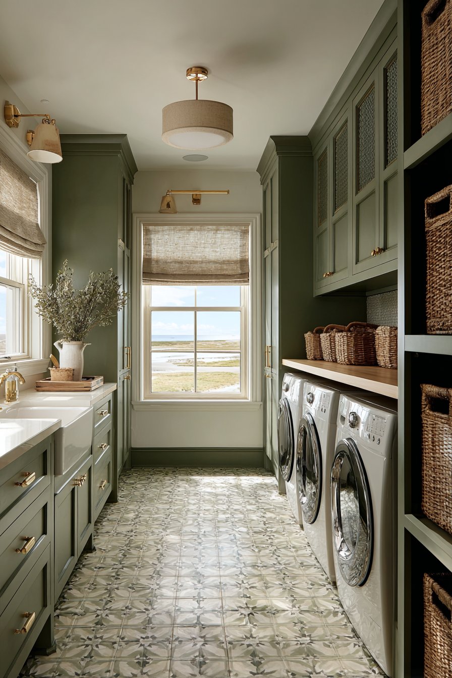 Sage Green Custom Elegance