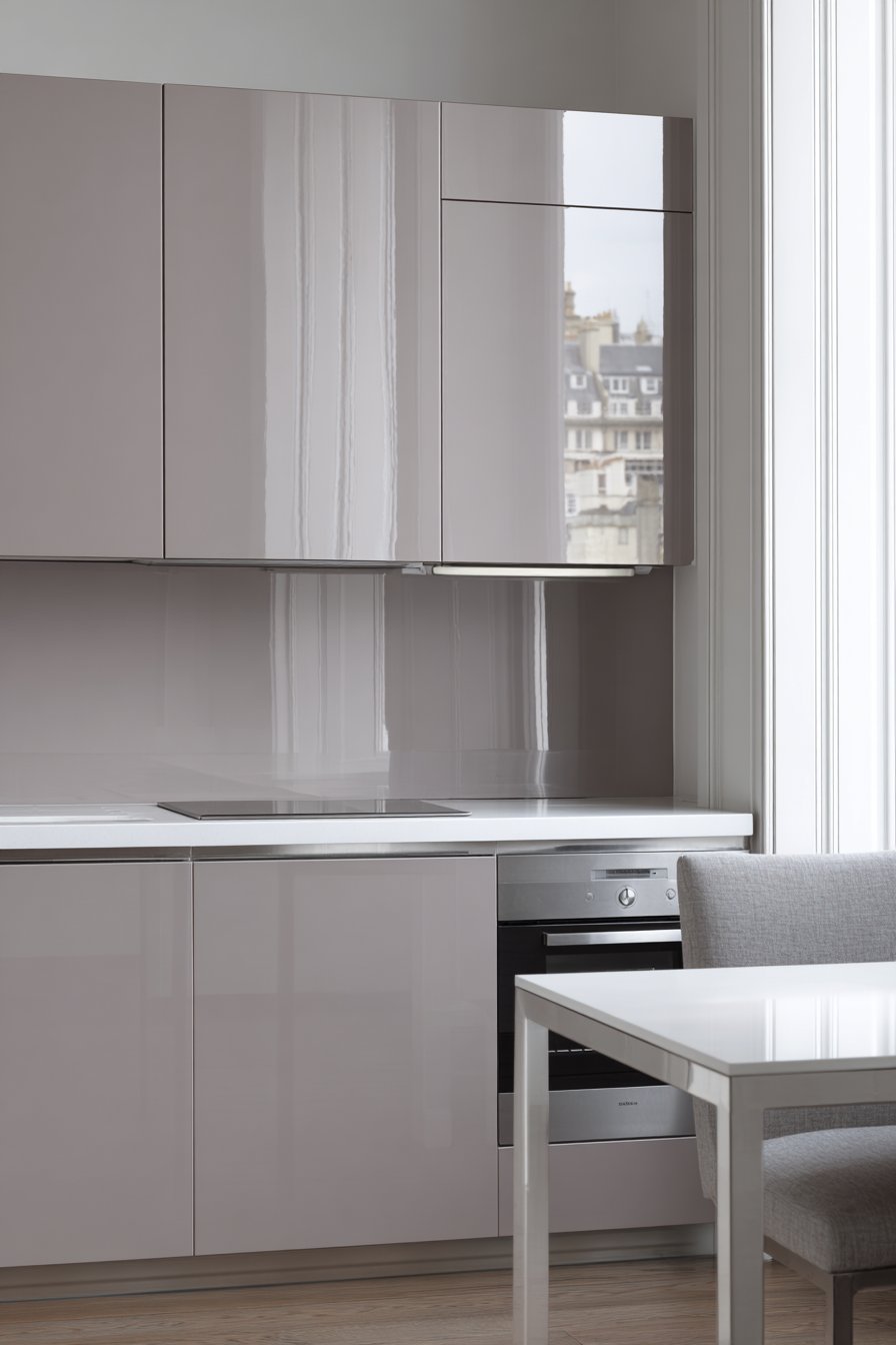 Taupe Studio Apartment Efficiency