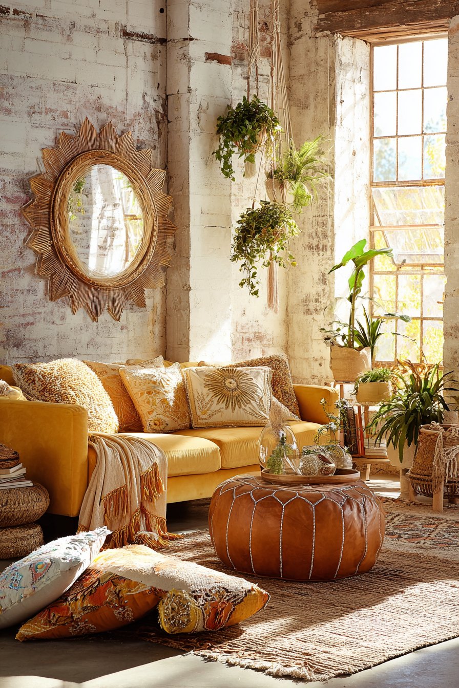 Moroccan Pouf Central