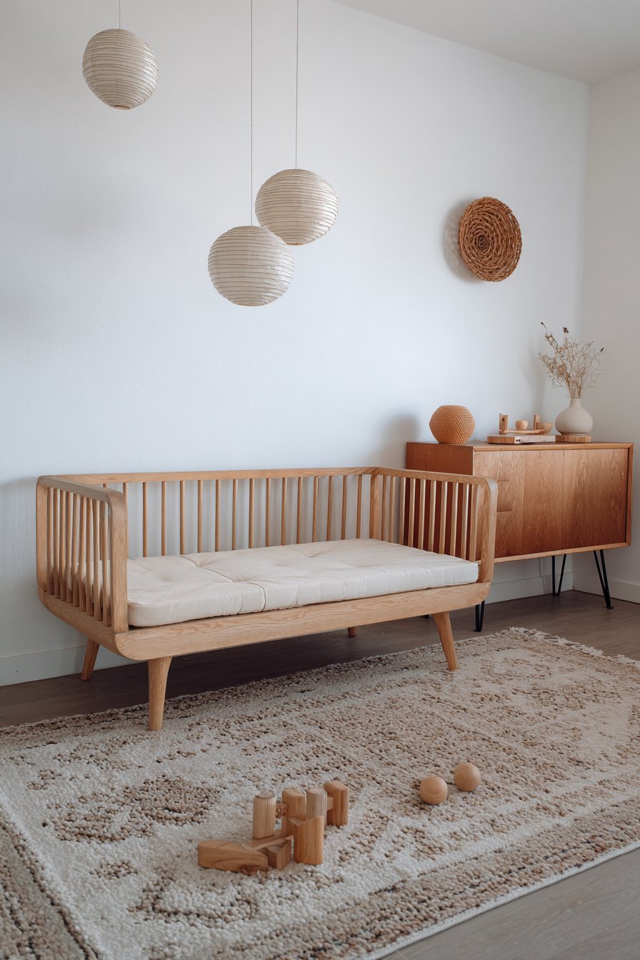 Minimalist Japanese Influence with Low-Profile Living