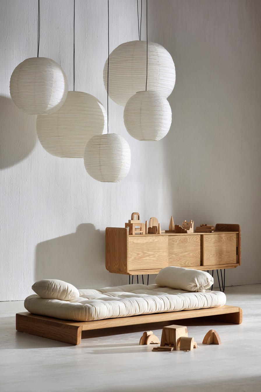 Minimalist Japanese Influence with Low-Profile Living