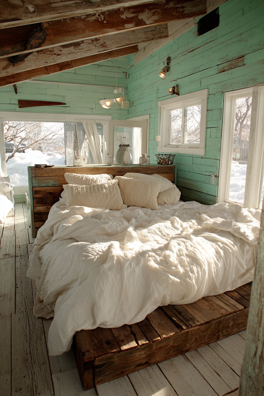 Painted Plank Wall Texture