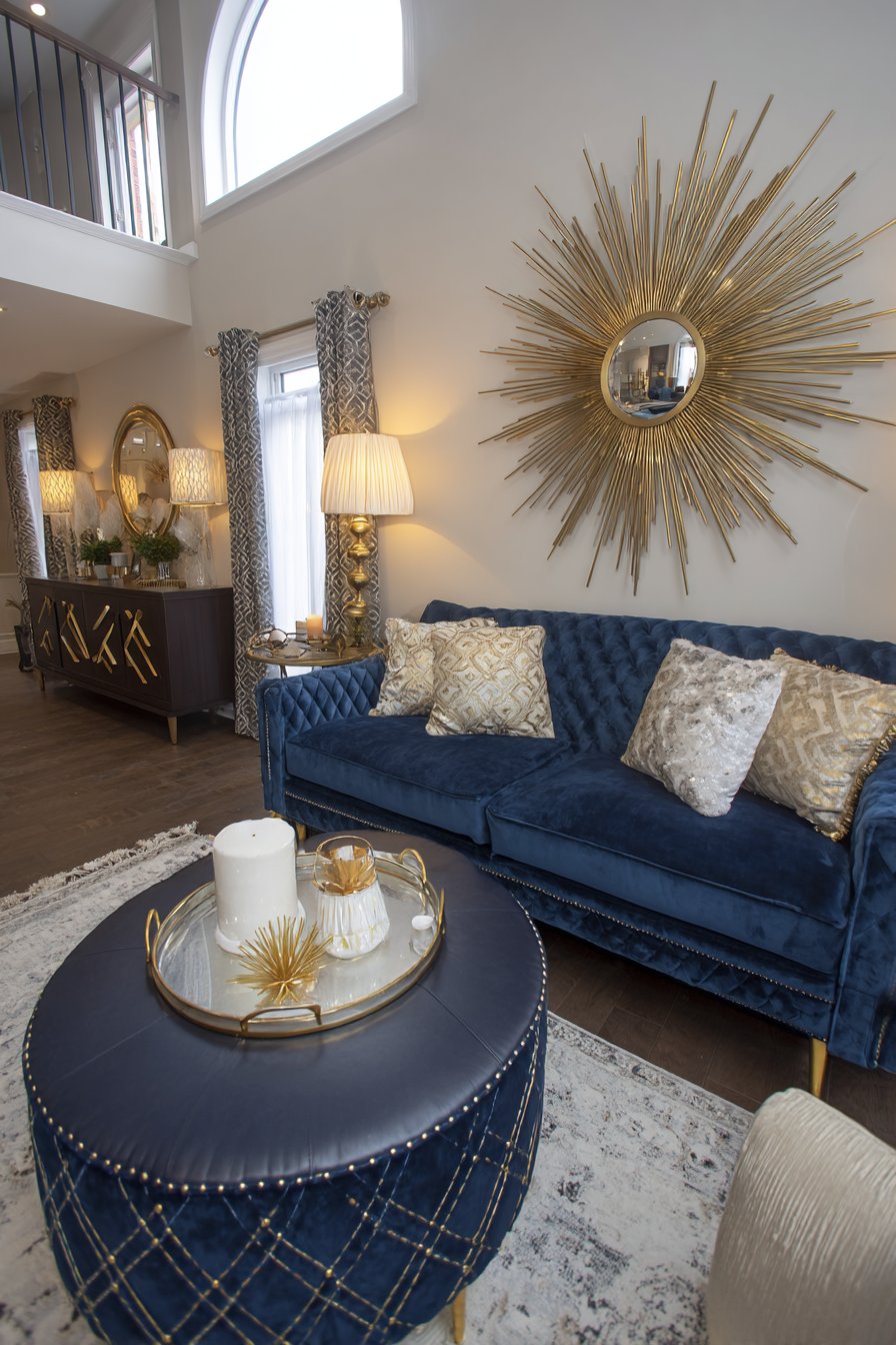 Art Deco Glamour with Geometric Patterns