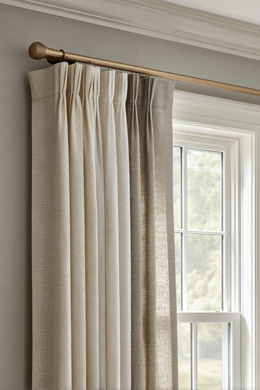 Sophisticated Layered Window Treatments