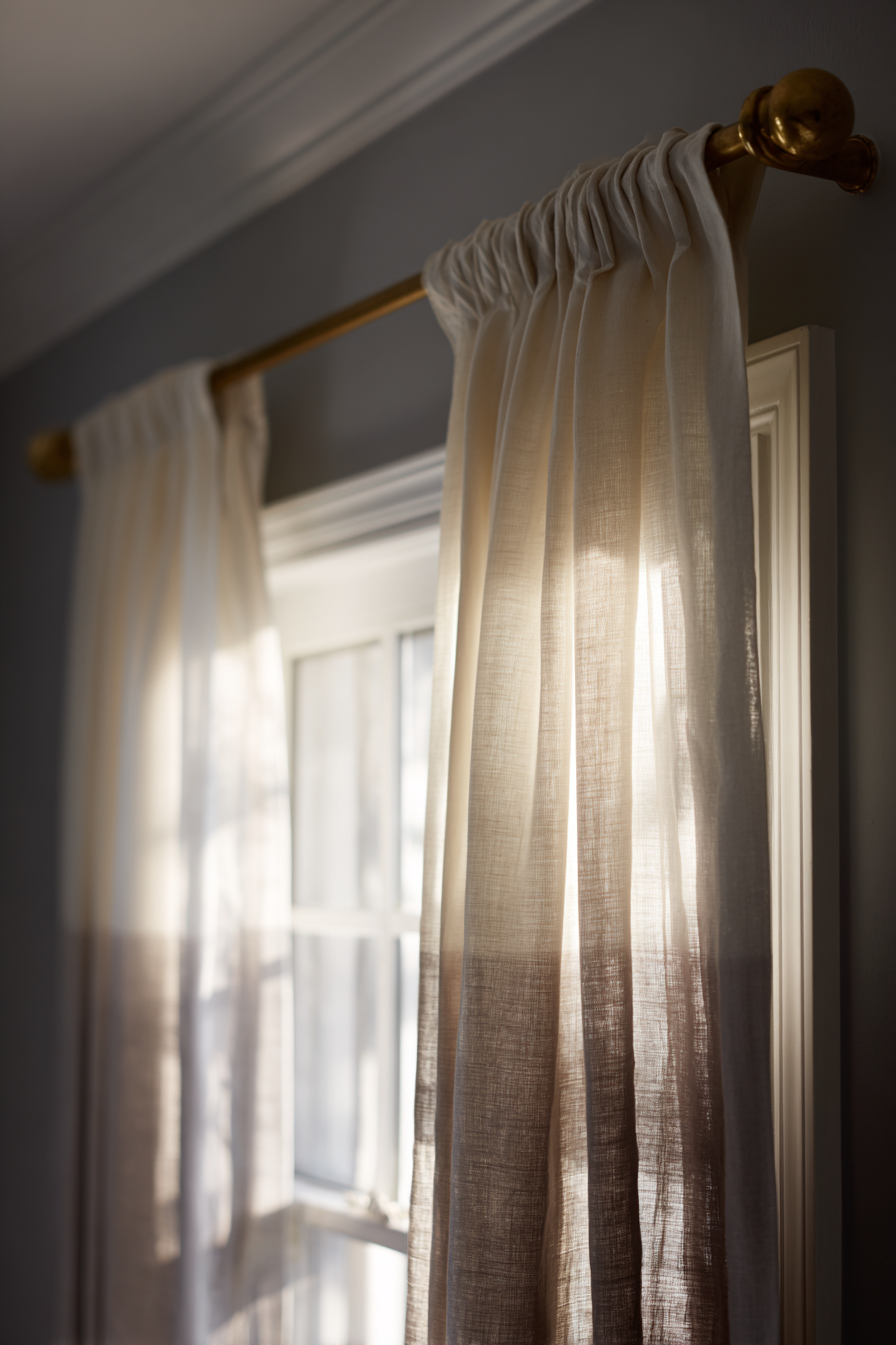 Sophisticated Layered Window Treatments