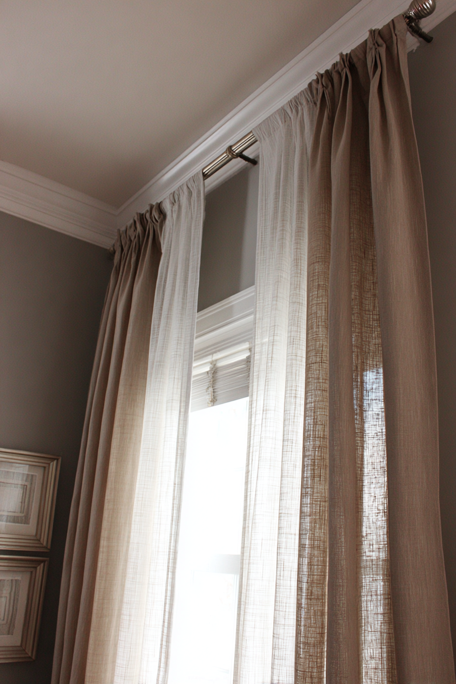 Sophisticated Layered Window Treatments