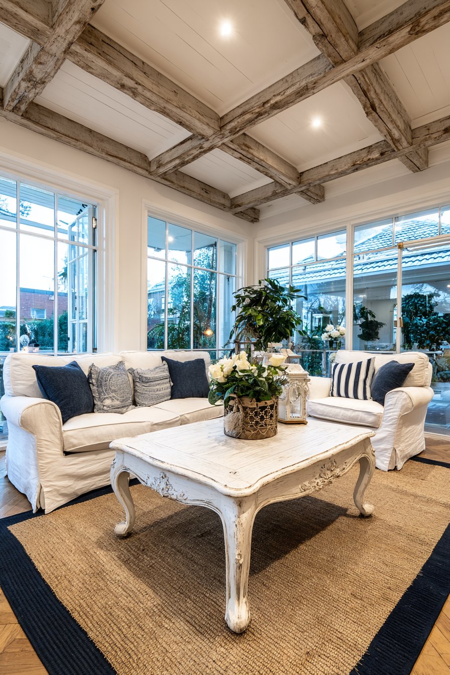 French Provincial White Elegance