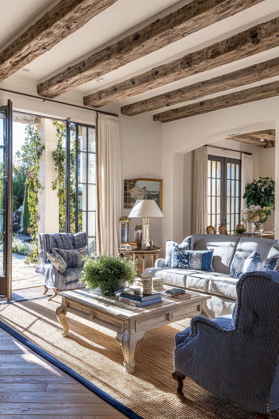 French Provincial White Elegance