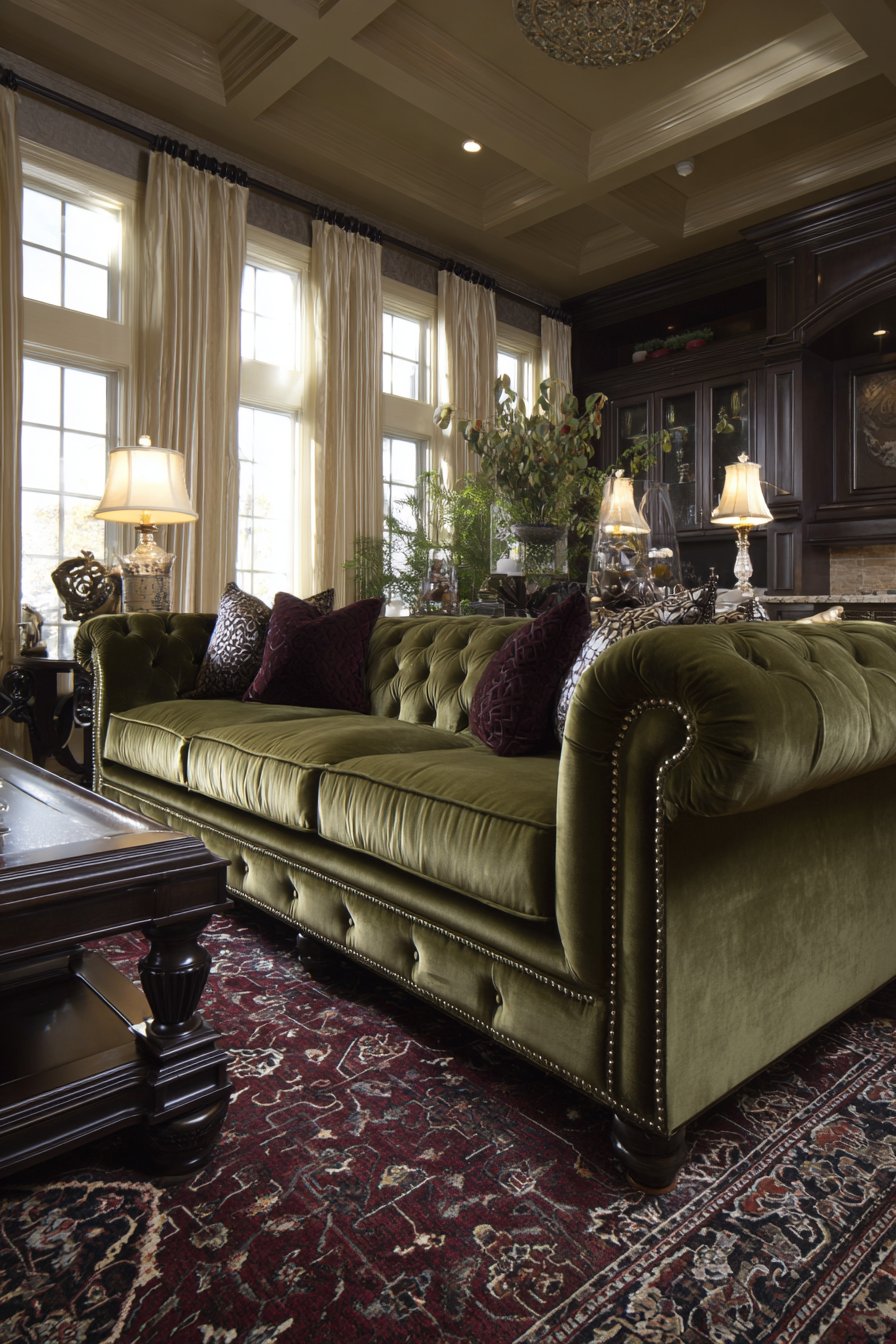 Traditional Chesterfield Elegance