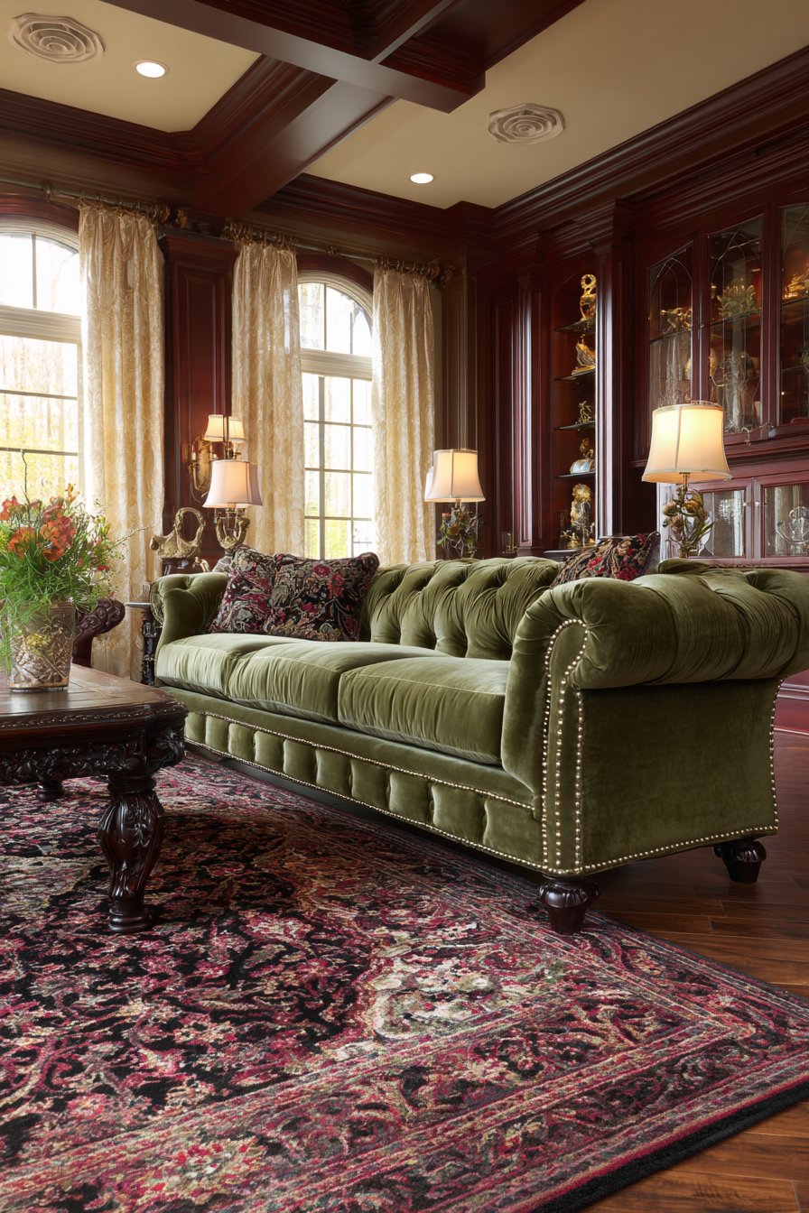 Traditional Chesterfield Elegance