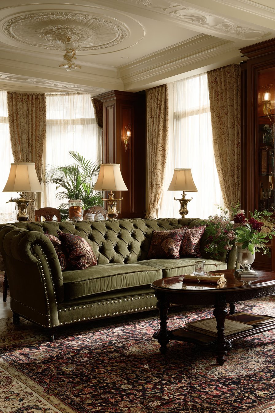 Traditional Chesterfield Elegance