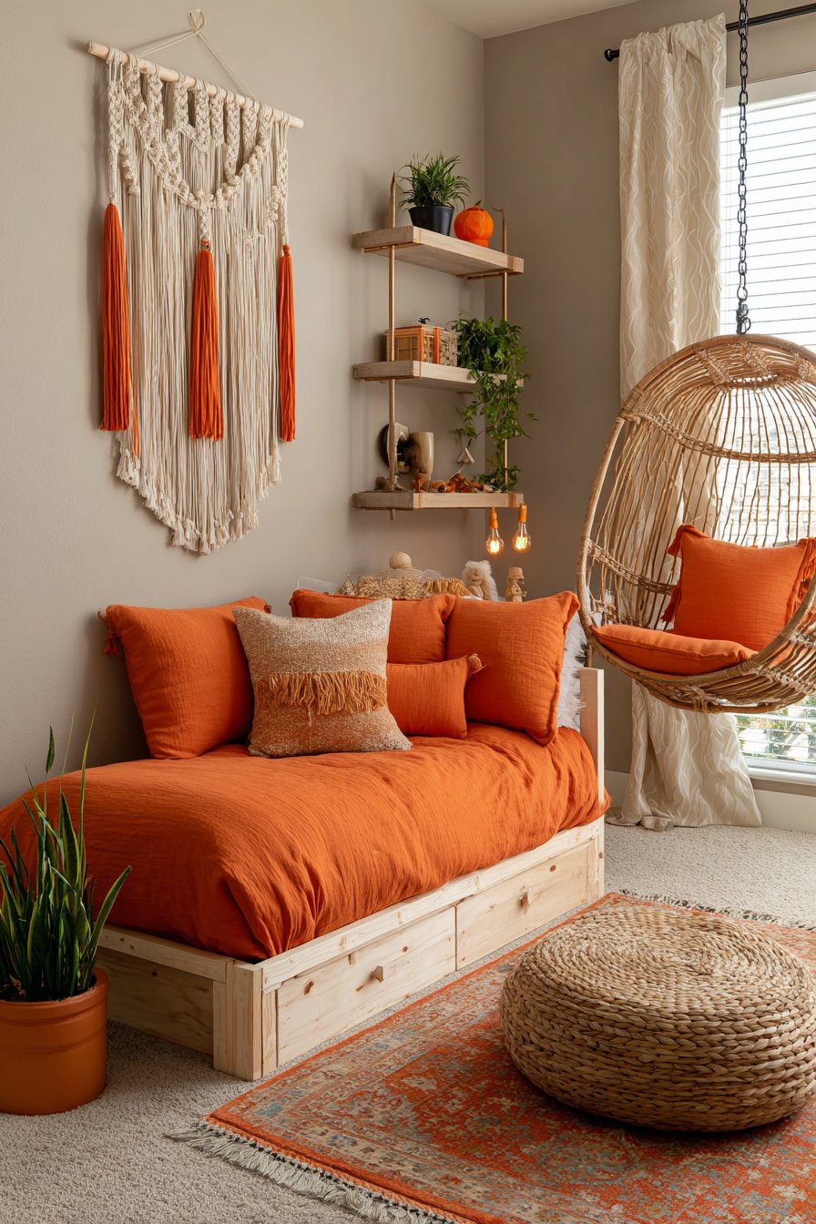 Bohemian Montessori Floor Bed