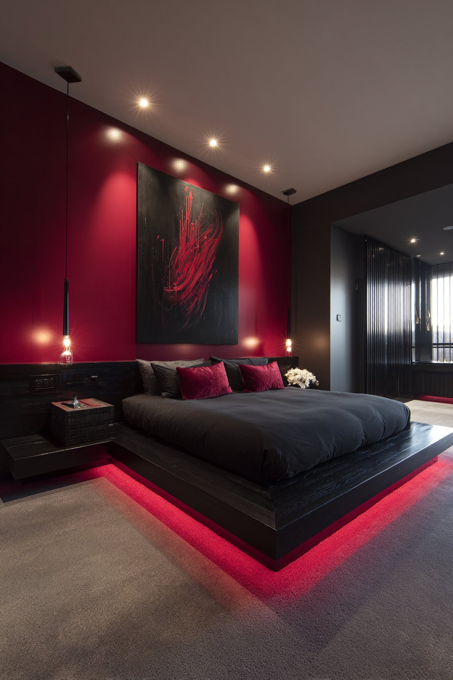 Bold Feature Wall Design