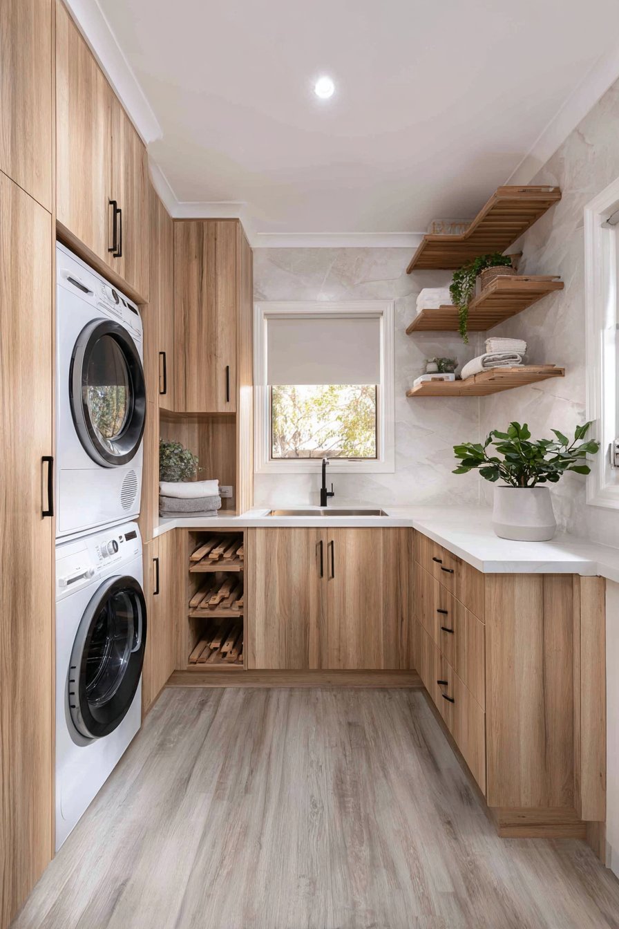 Scandinavian-Inspired Simplicity with Light Wood