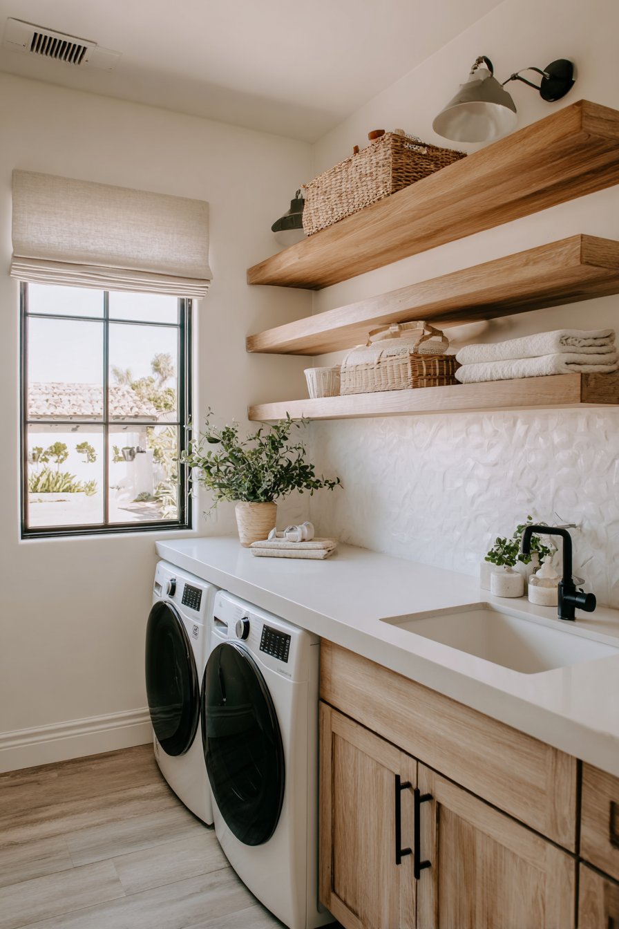 Scandinavian-Inspired Simplicity with Light Wood