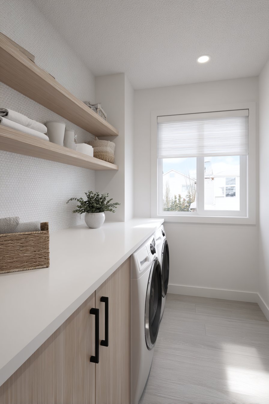 Scandinavian-Inspired Simplicity with Light Wood