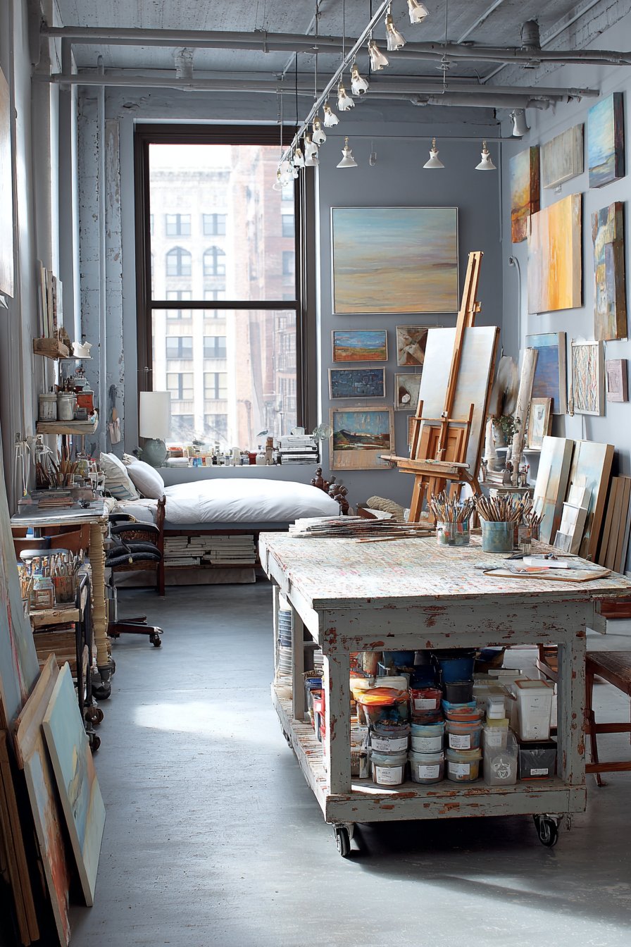 Art Studio Welcoming Creative Guests