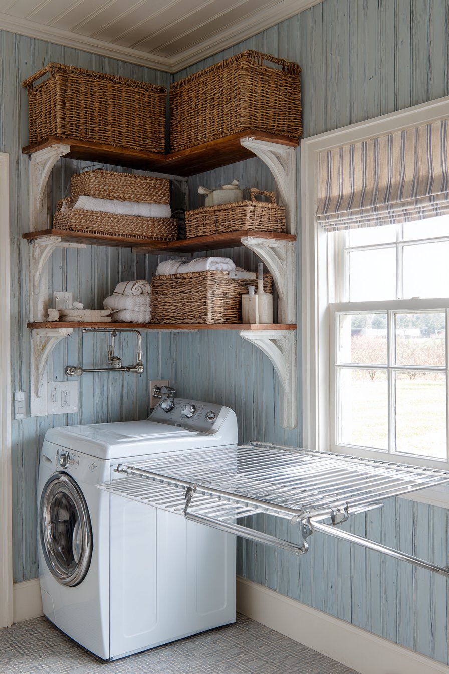 Mudroom Corner Functionality