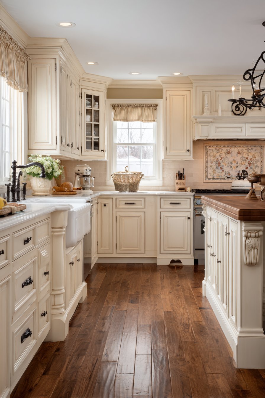 Traditional Antique White Charm