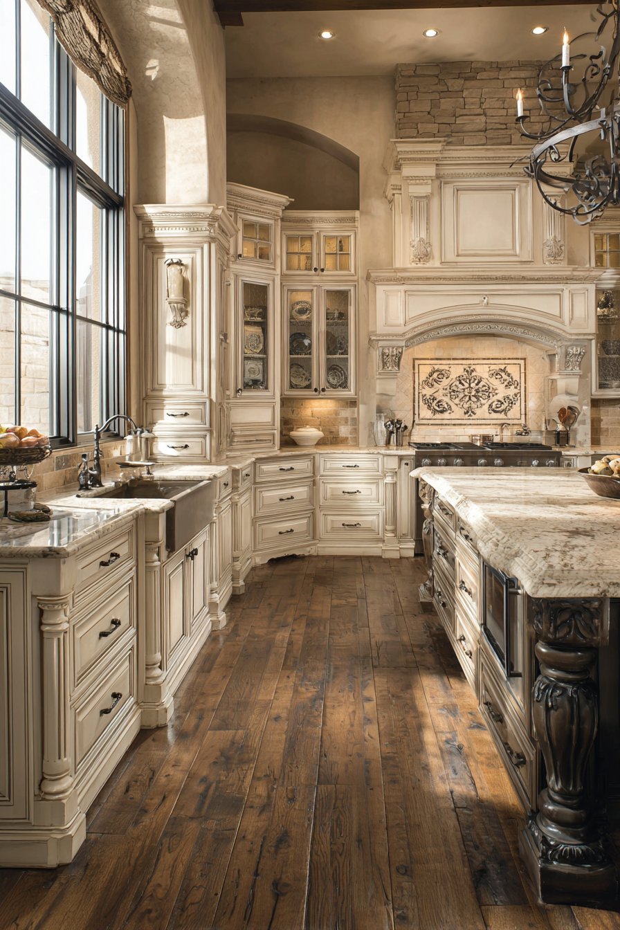 Traditional Antique White Charm