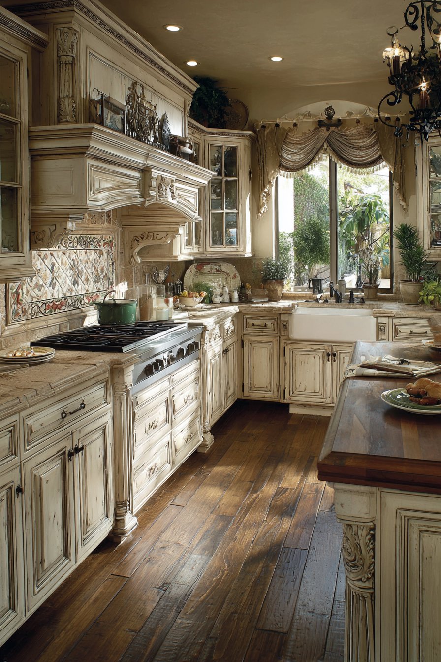 Traditional Antique White Charm