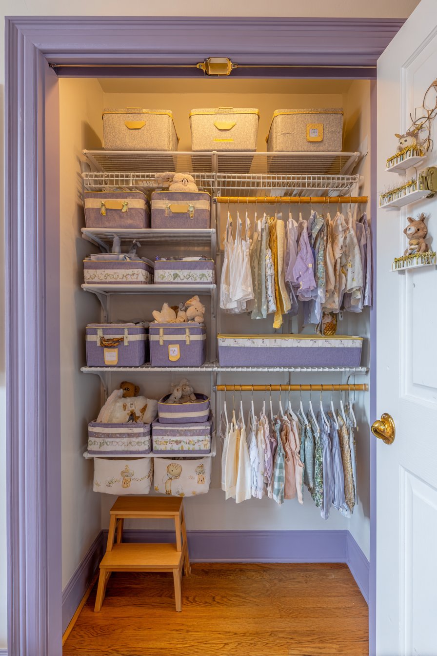 Organized Closet System