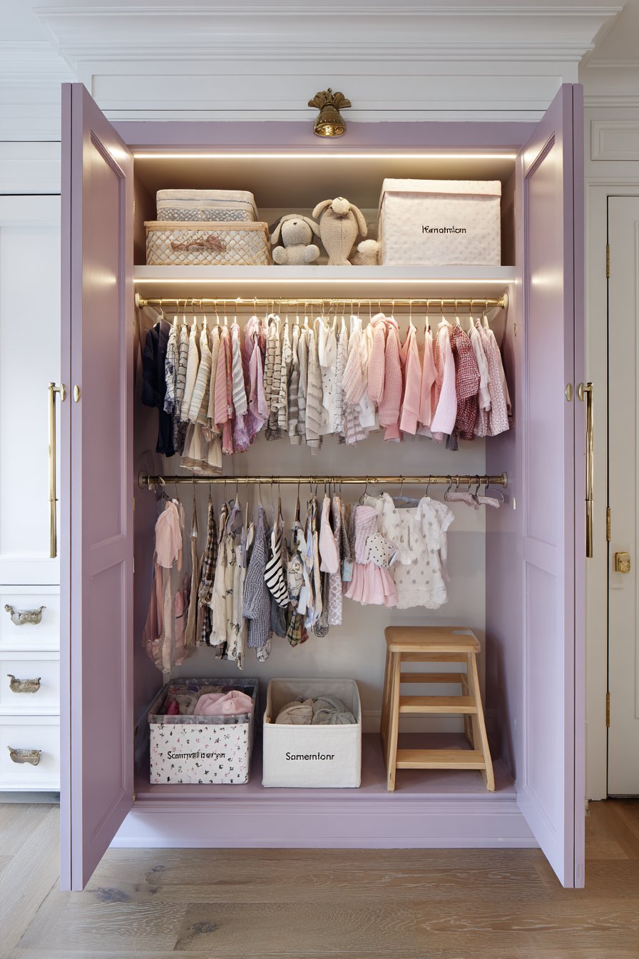 Organized Closet System