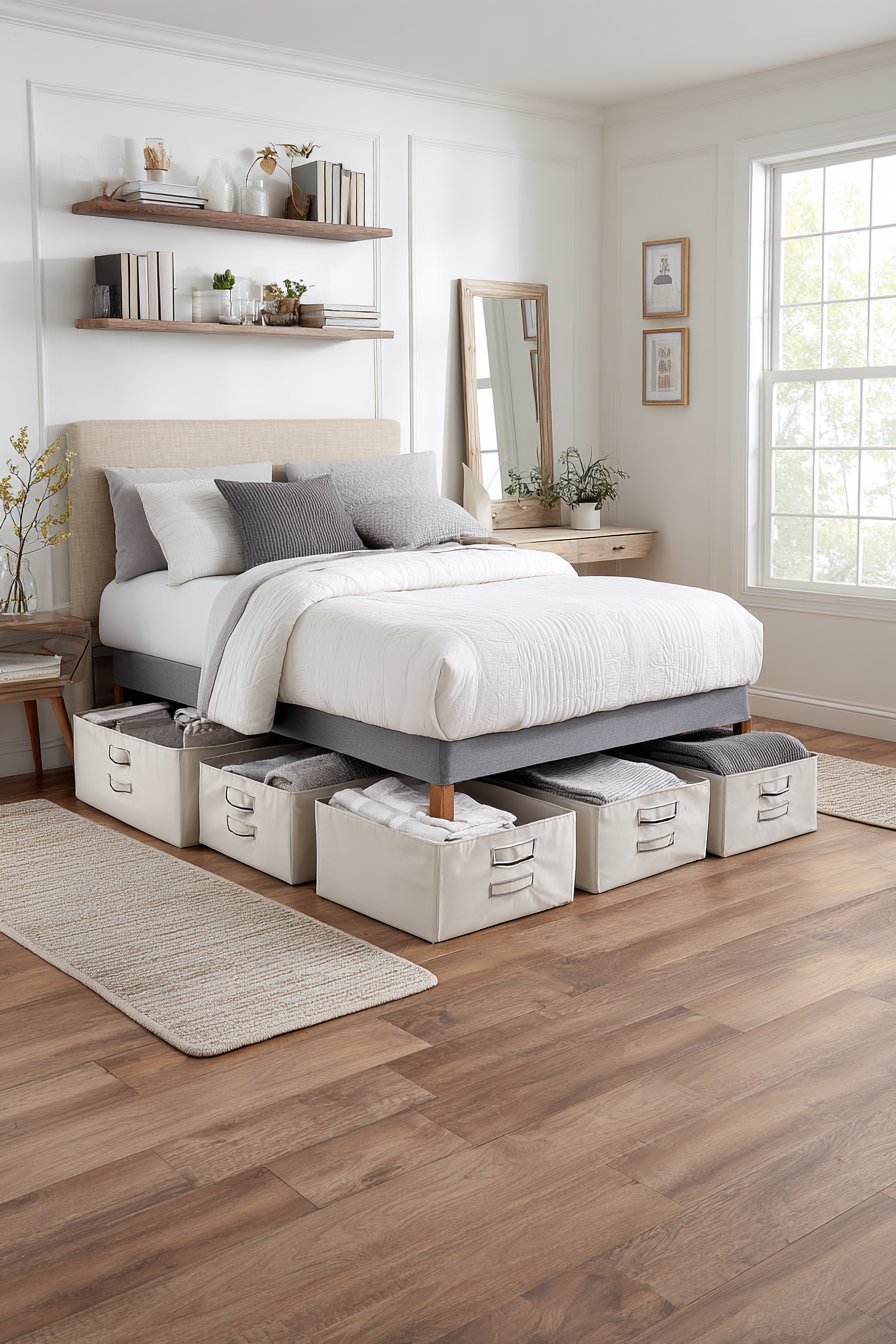 Maximized Under-Bed Storage System