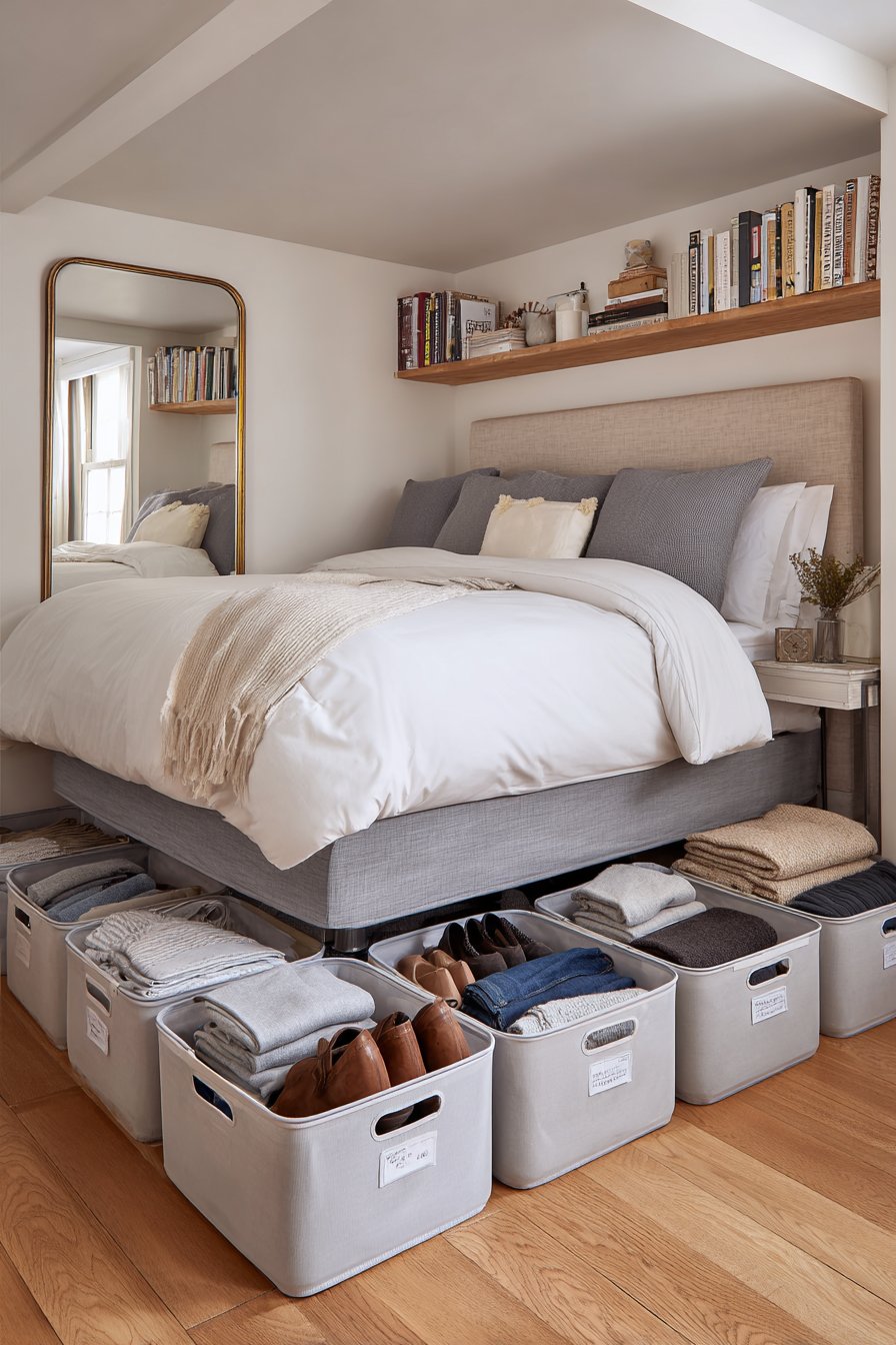 Maximized Under-Bed Storage System