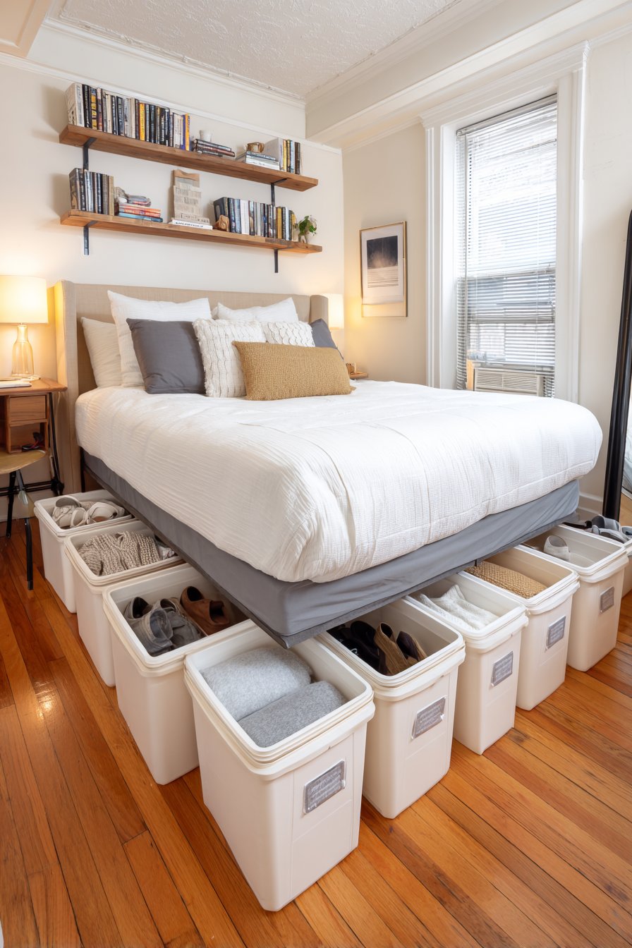 Maximized Under-Bed Storage System