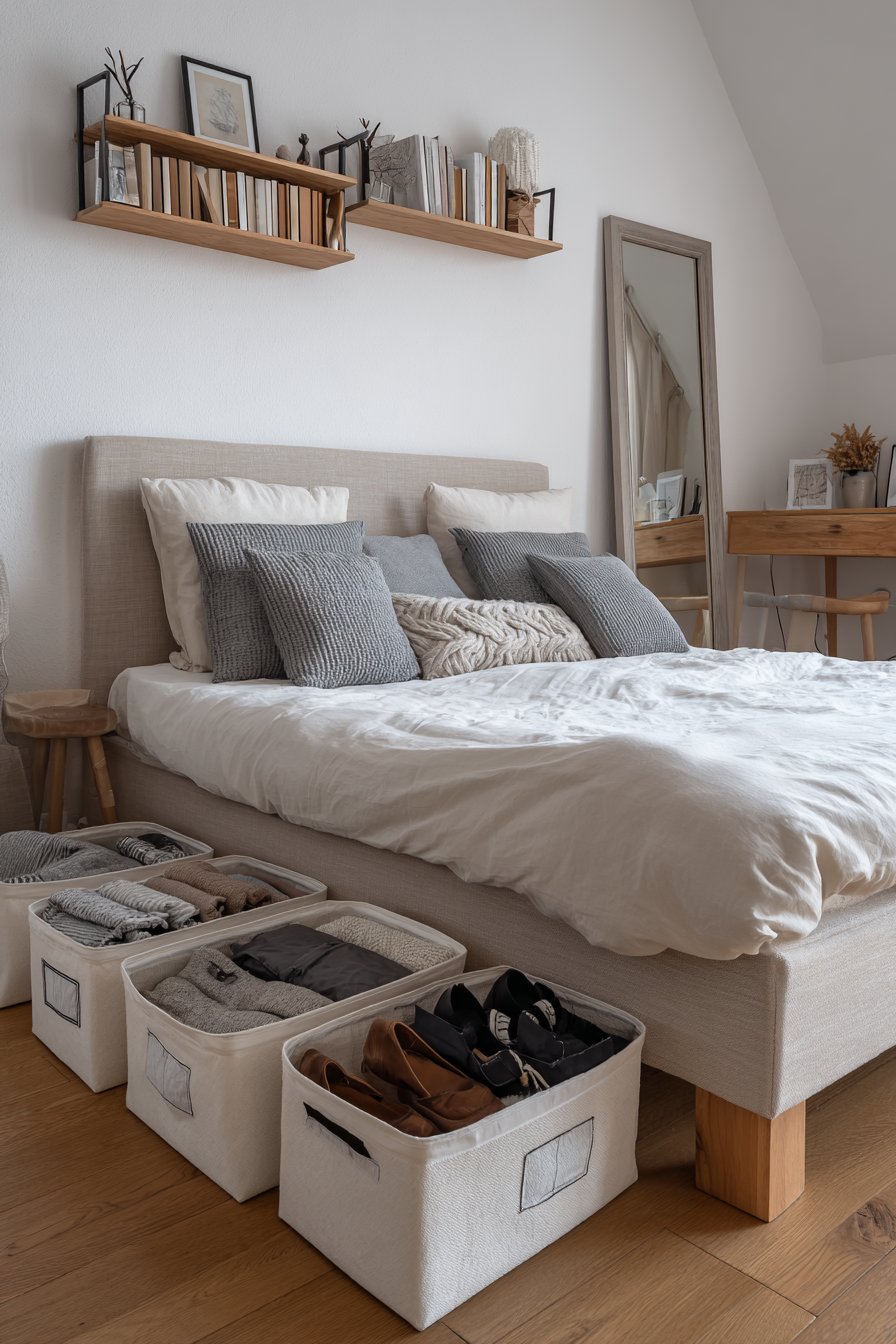 Maximized Under-Bed Storage System