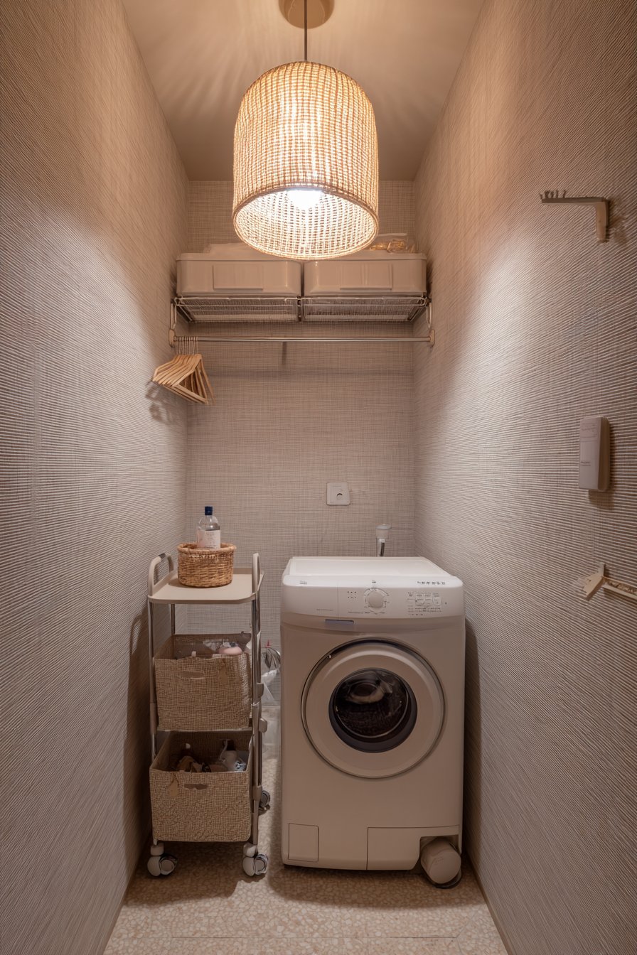 Single Machine Nook with Tension Rod Drying