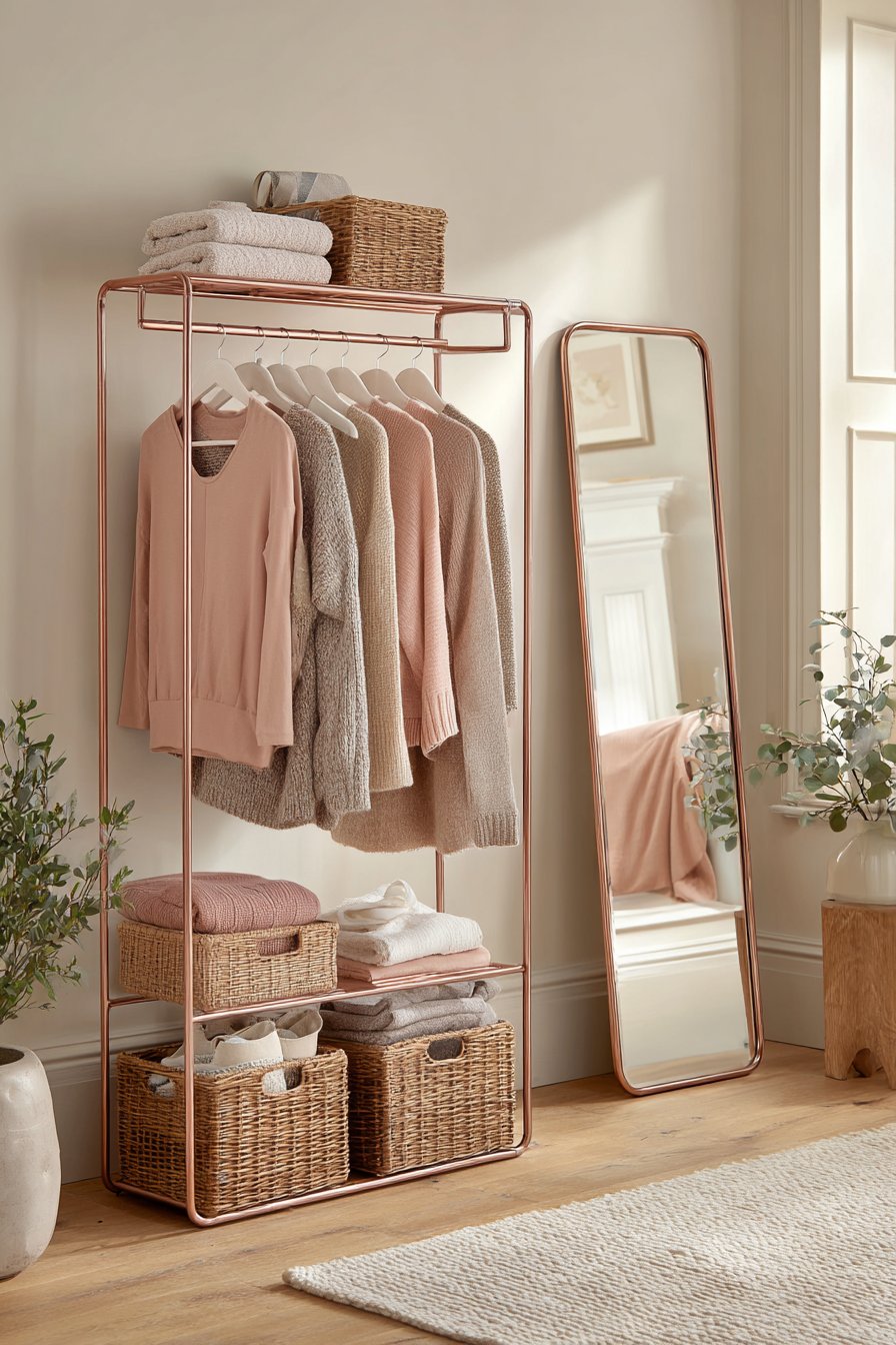 Fashion-Forward Clothing Rack Display