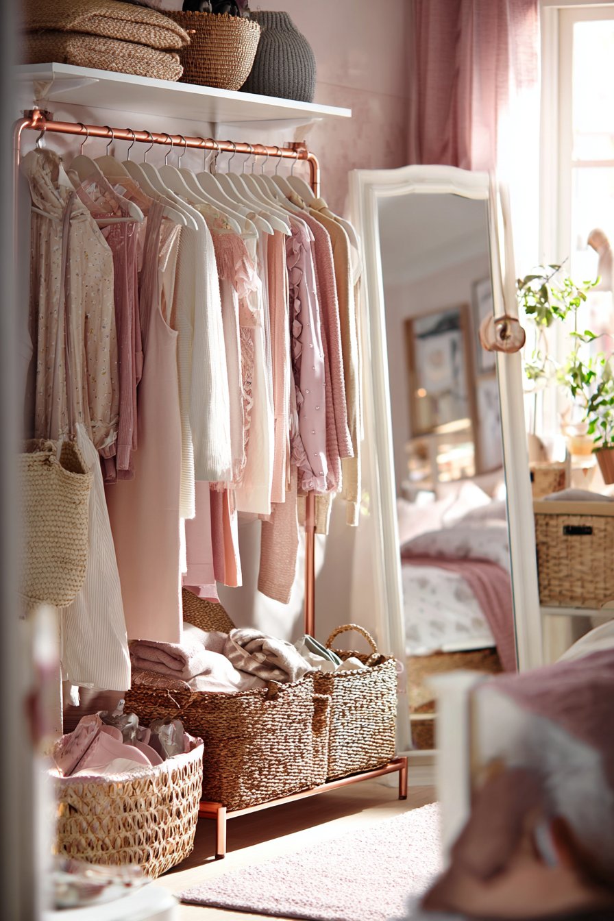 Fashion-Forward Clothing Rack Display