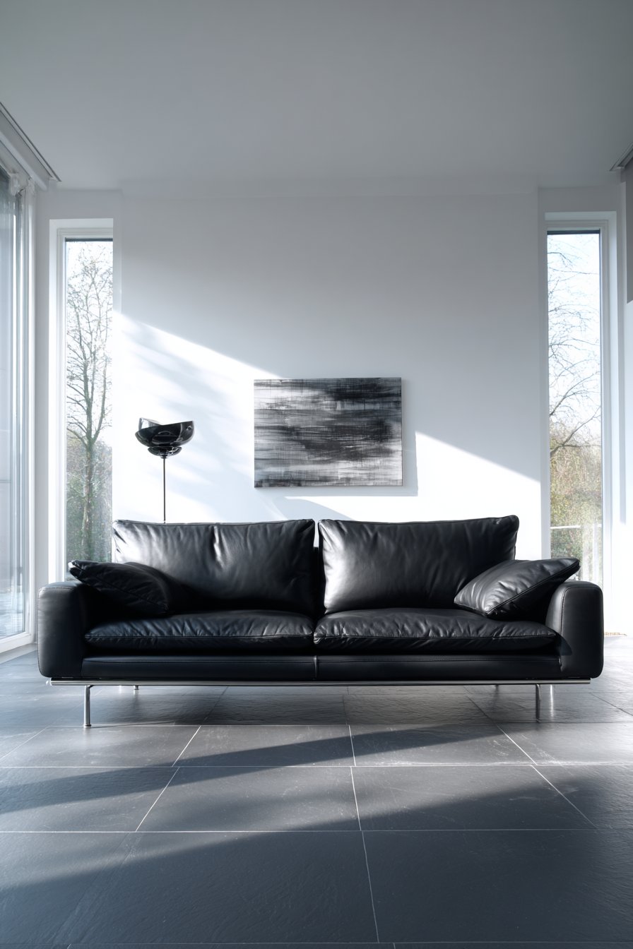 Modern Minimalist Black Drama