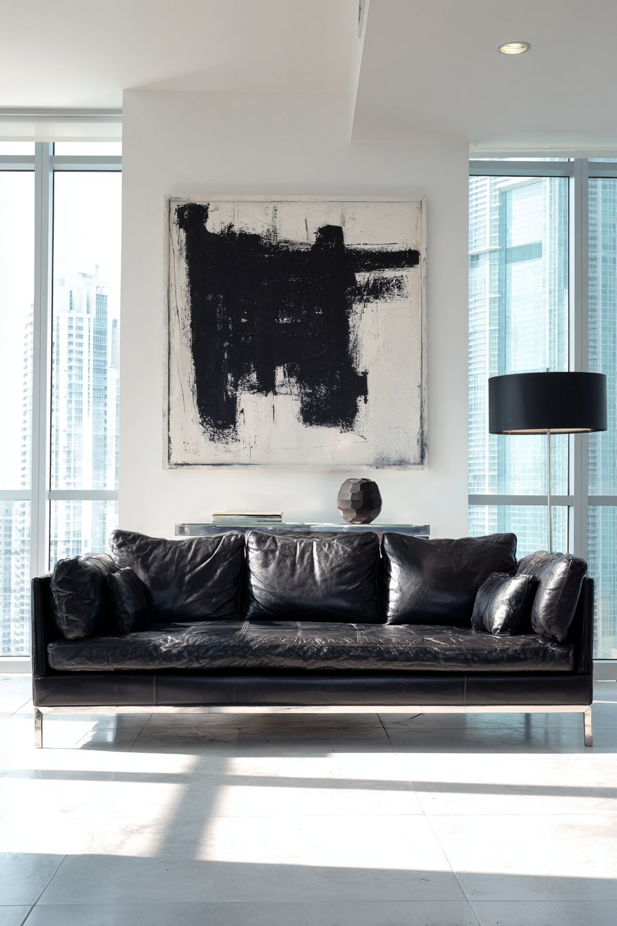 Modern Minimalist Black Drama