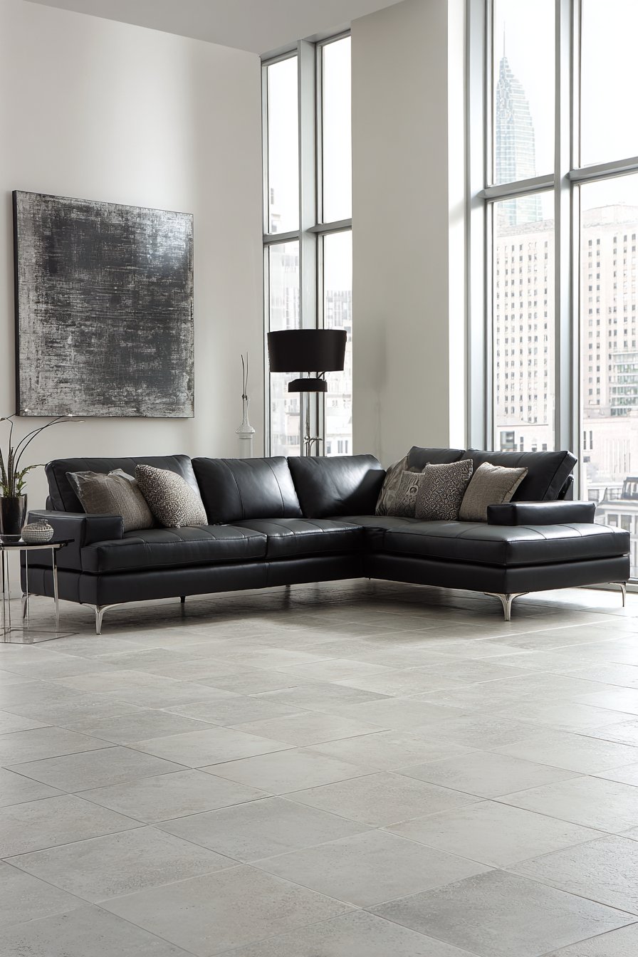 Modern Minimalist Black Drama