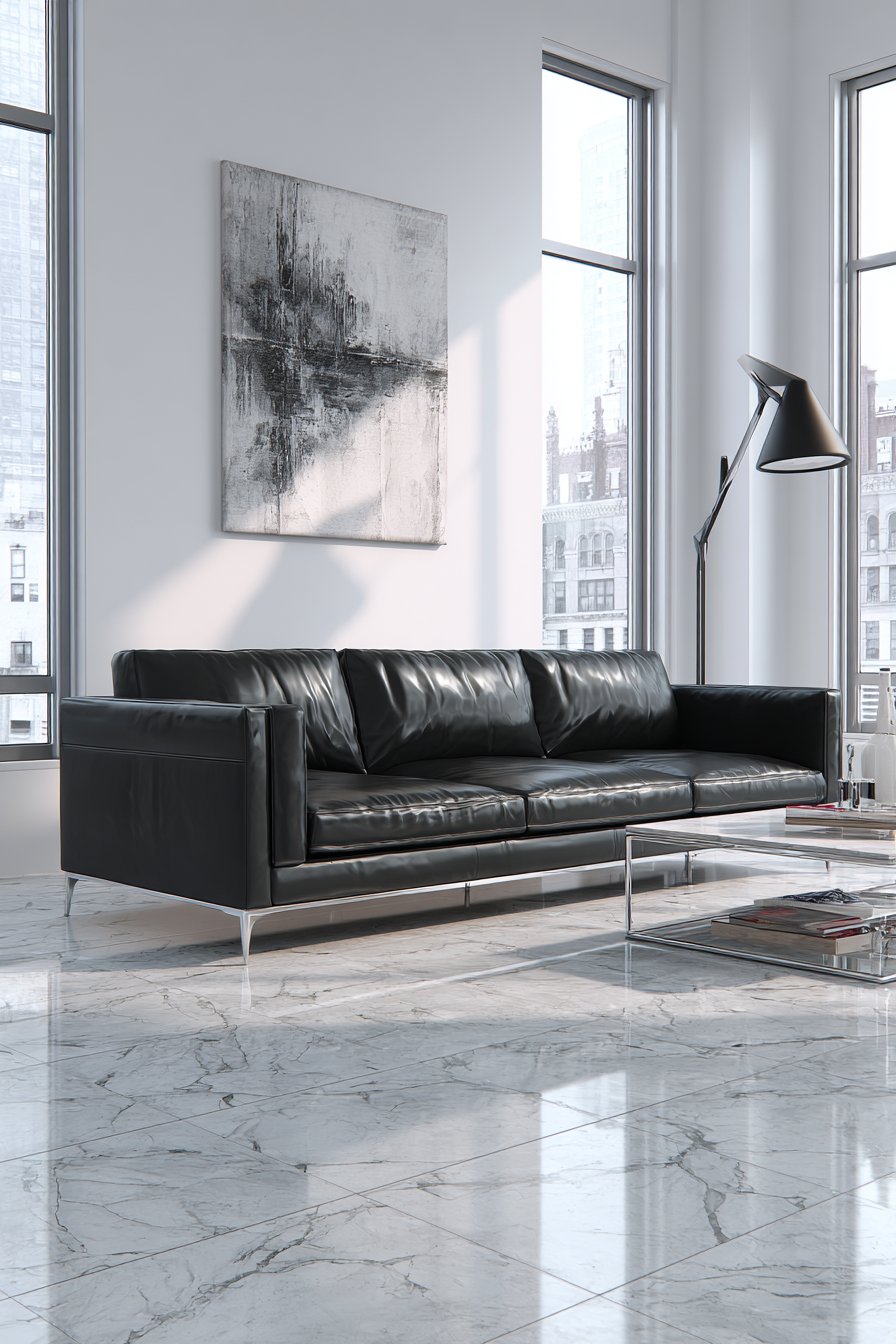 Modern Minimalist Black Drama