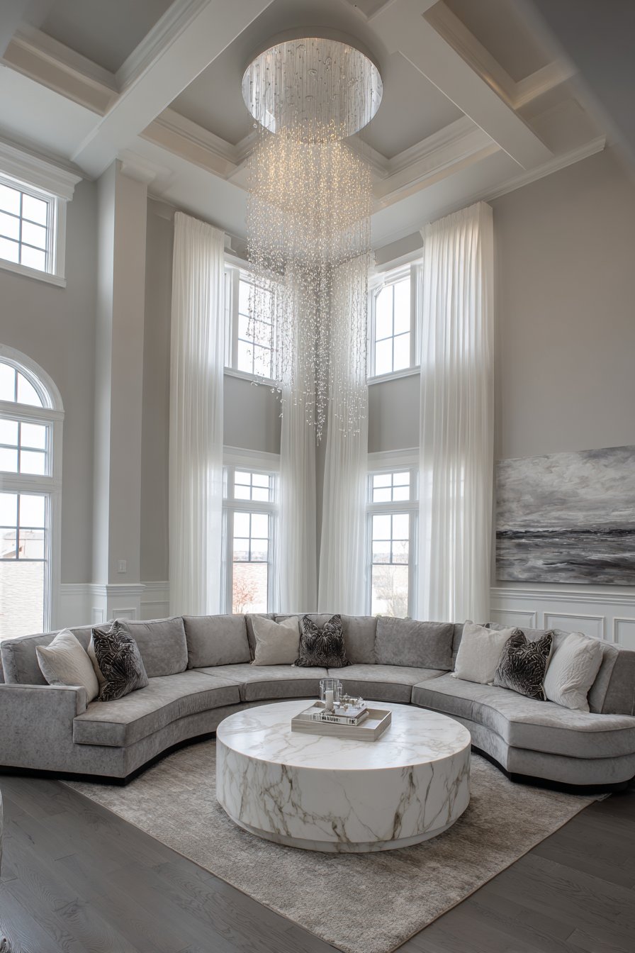 Sophisticated Monochromatic Grey Palette