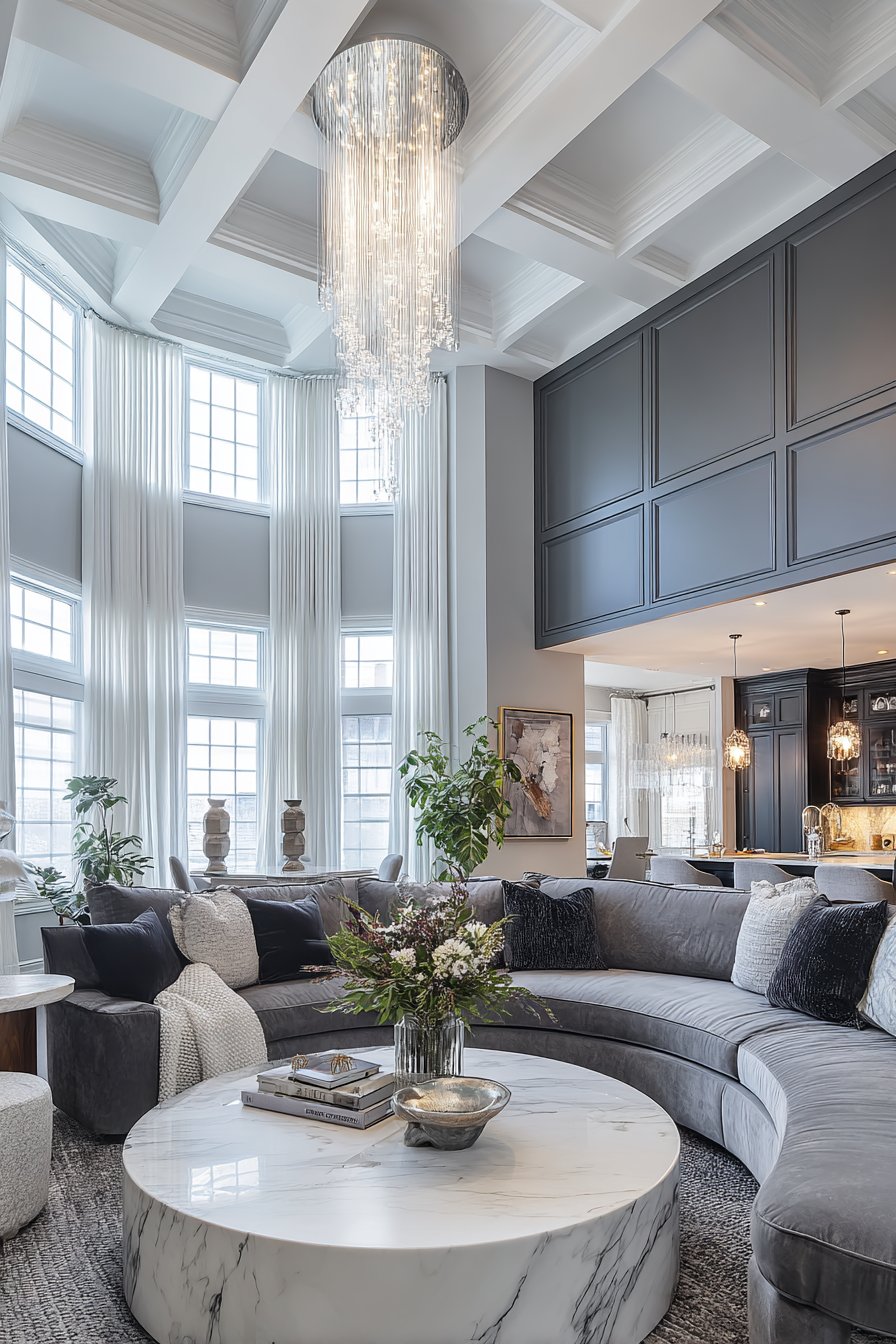 Sophisticated Monochromatic Grey Palette