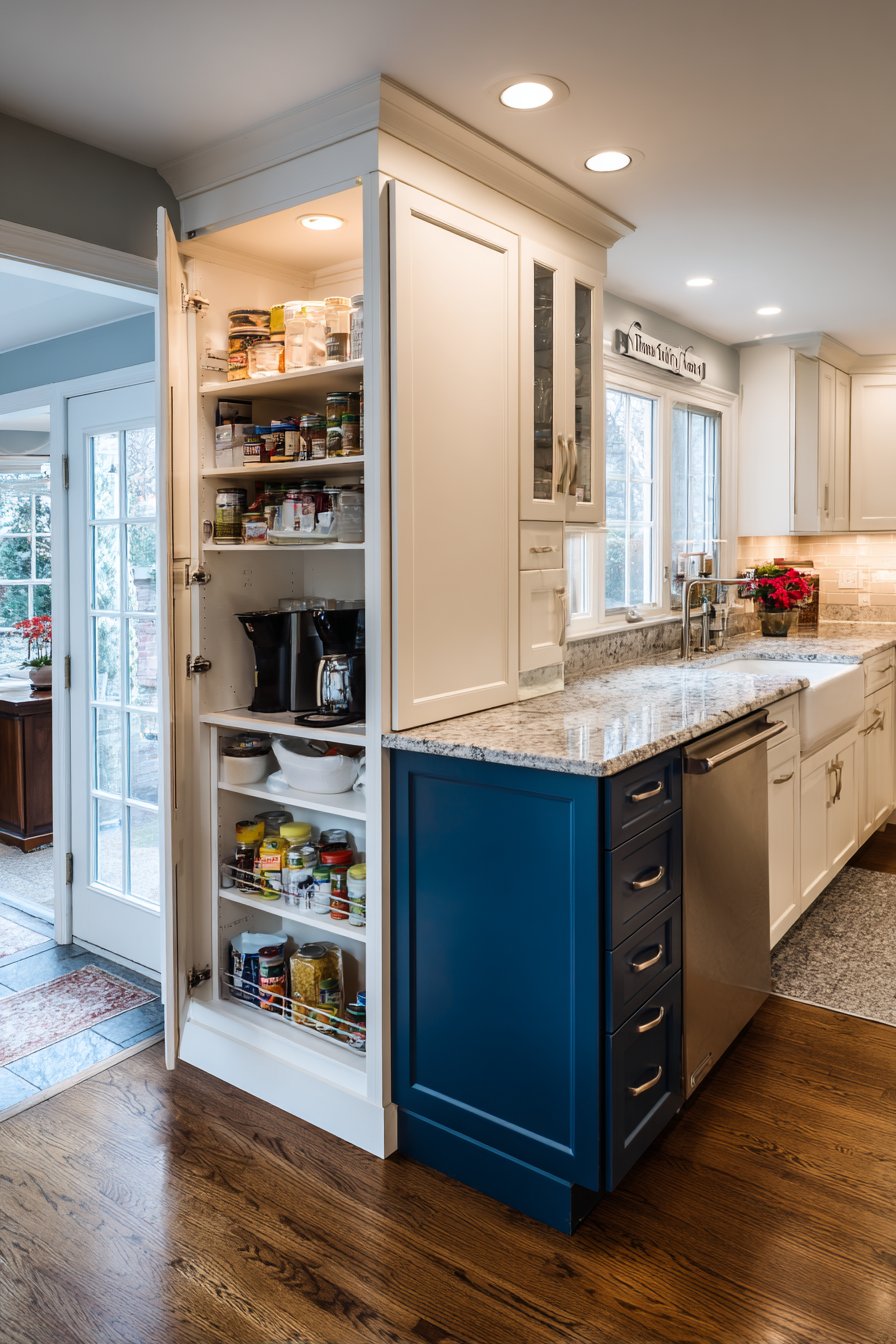 Walk-In Pantry Organization System
