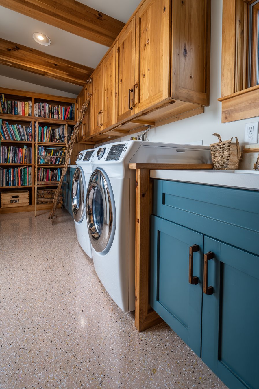 Salvaged Sink with Contemporary Setting