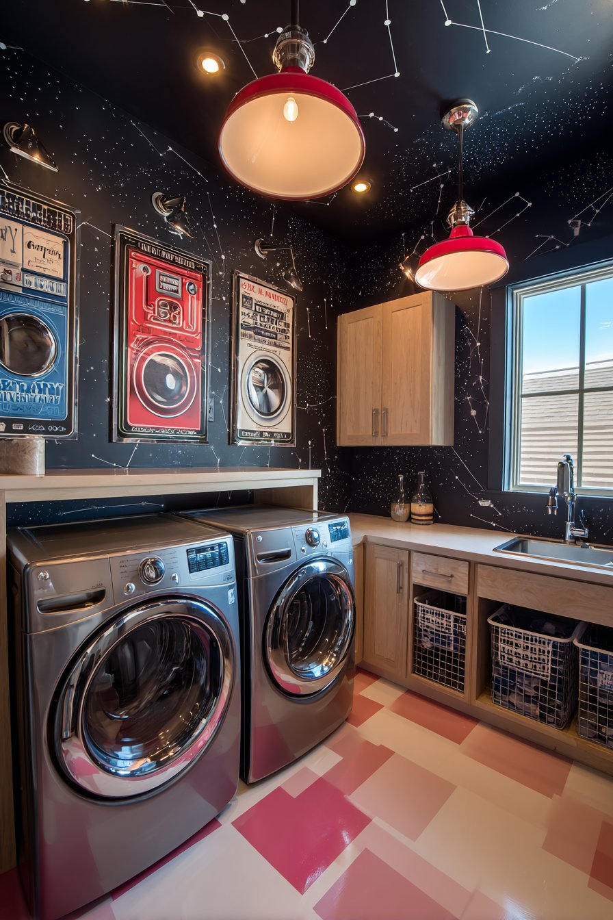 Cork Board Creativity with Rainbow Organization