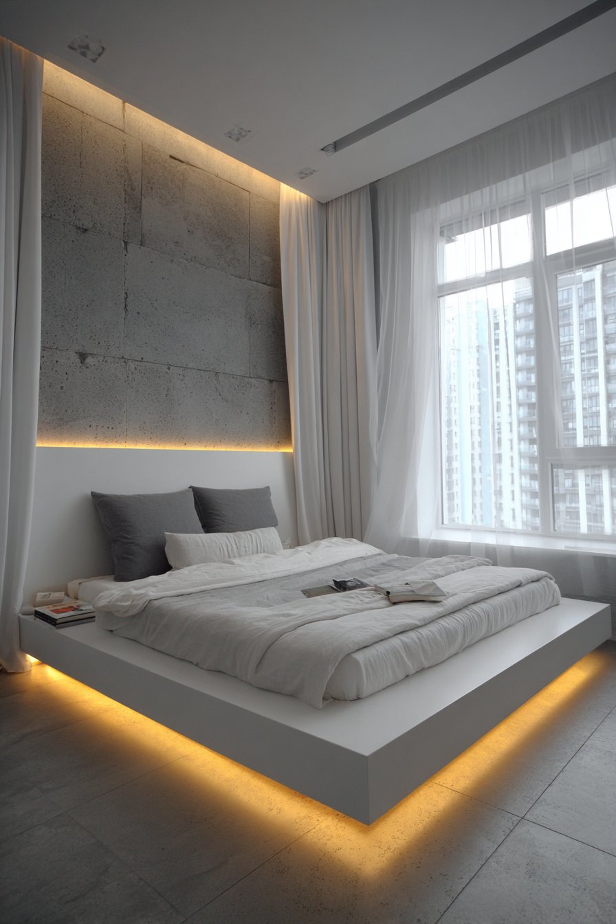 Minimalist Floating Serenity