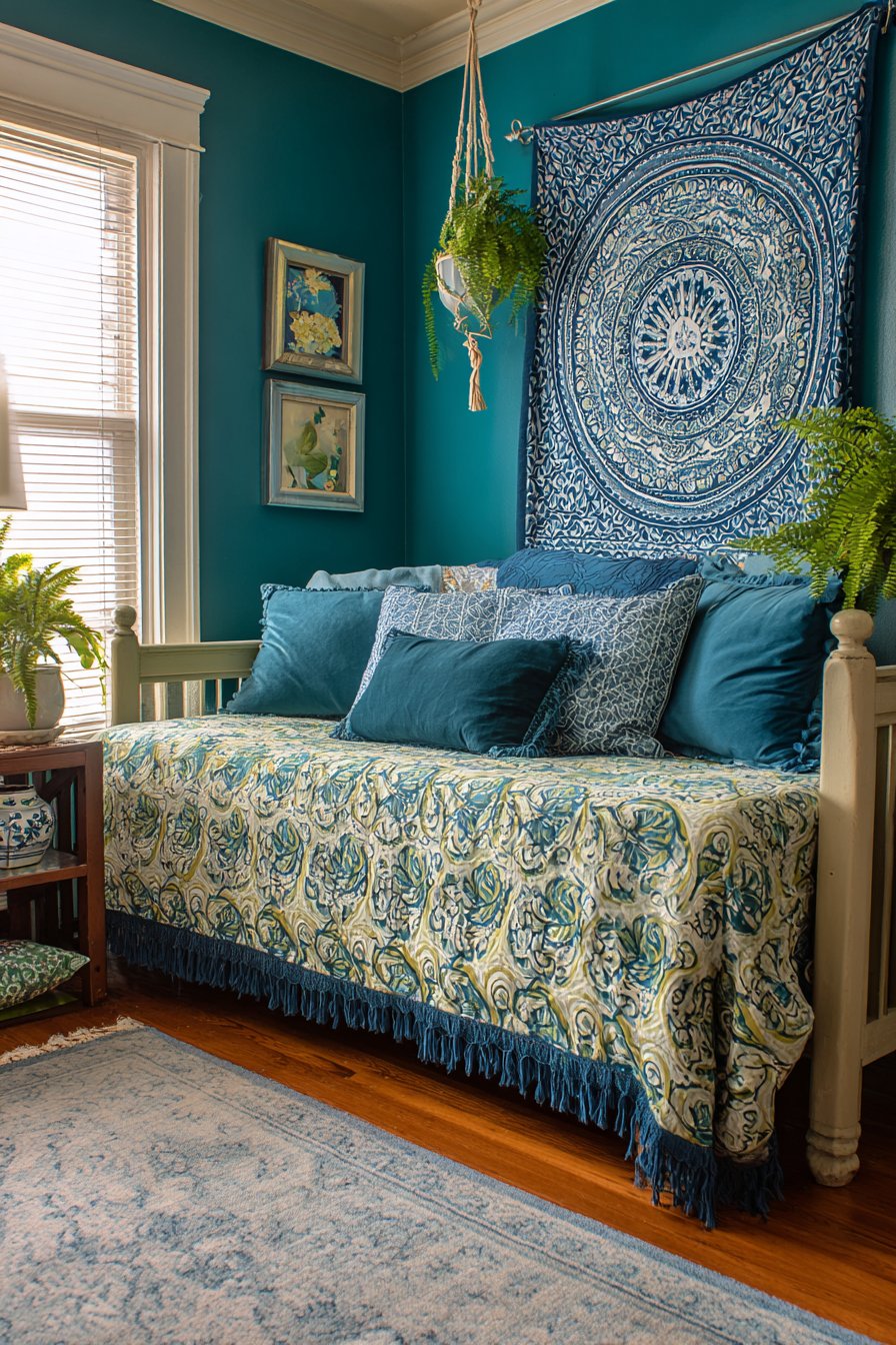 Daybed Textile Layers