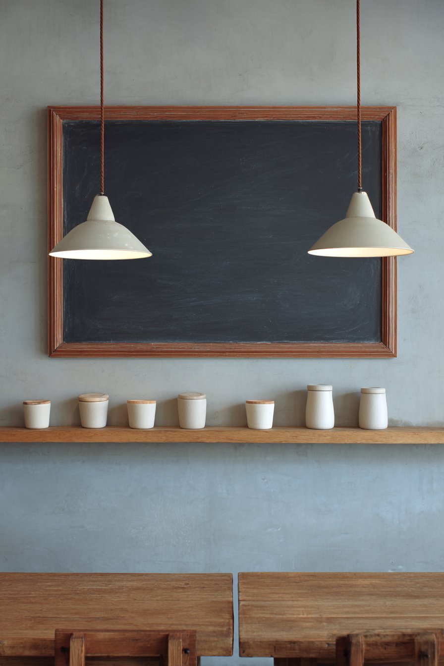 Transitional Chalkboard Wall Feature