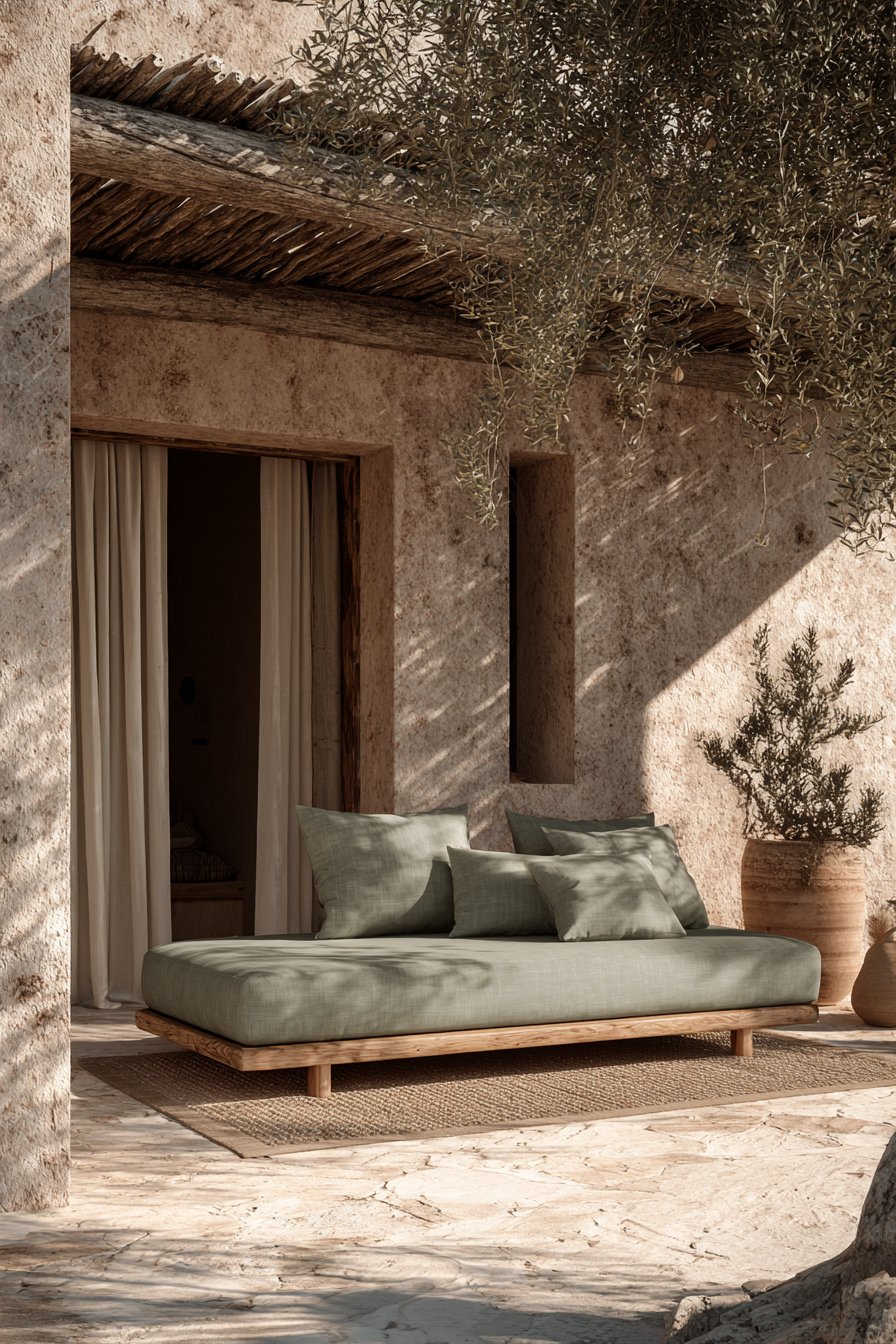 Mediterranean Outdoor Living Space