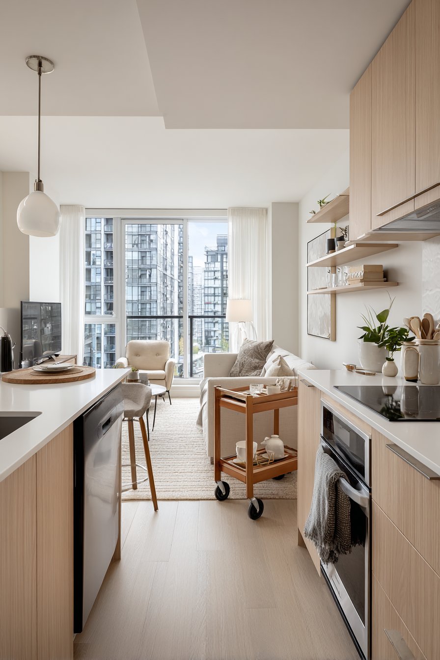 Scandinavian Light Ash with Mid-Century Elements