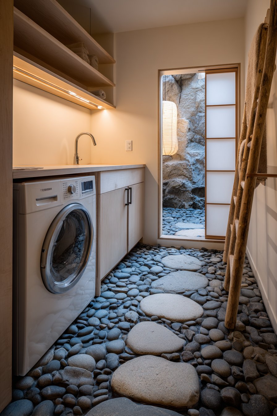 Japanese Minimalist Cedar Laundry
