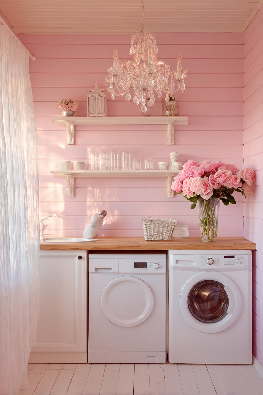 Millennial Pink Shiplap Cottage
